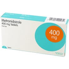 Pack contains 21 tablets of Metronidazole 400mg for oral use