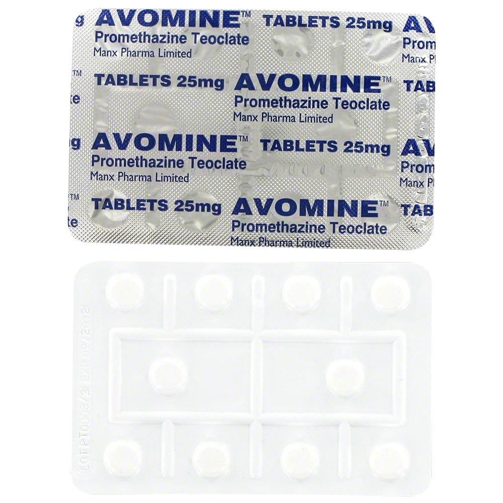 Buy Avomine • Effective Motion Sickness Treatment • OnlineClinic®