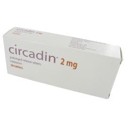 Box of Circadin® 2mg prolonged-release 30 tablets