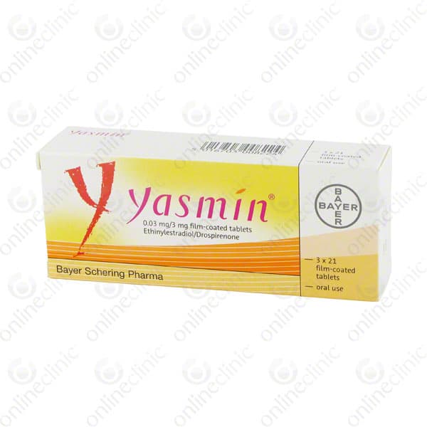 Yasmin Pill • Order Birth Control Treatment • OnlineClinic®