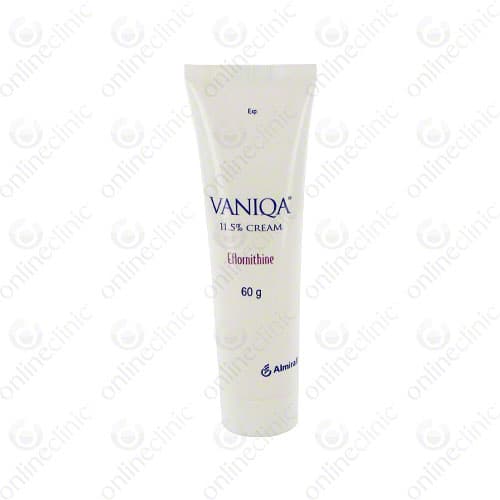 Vaniqa • Buy Effective Female Hair Removal Cream • OnlineClinic®