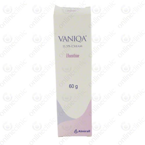 Vaniqa • Buy Effective Female Hair Removal Cream • OnlineClinic®