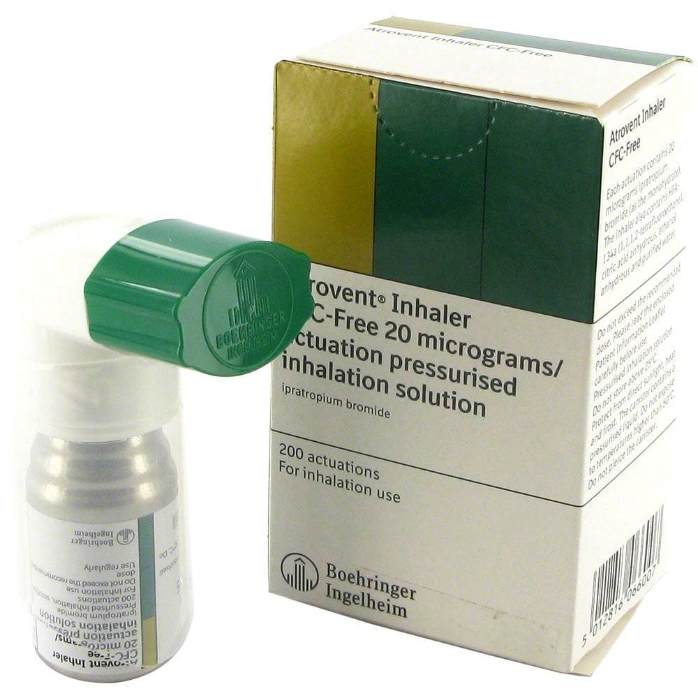 Atrovent • Buy Preventative Asthma Inhaler • OnlineClinic®